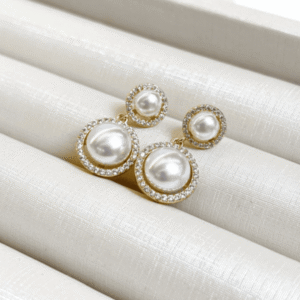 Brinco Duplo Pérola