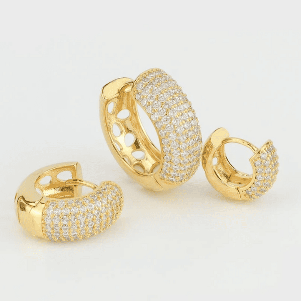 Brinco Trio de Argolas