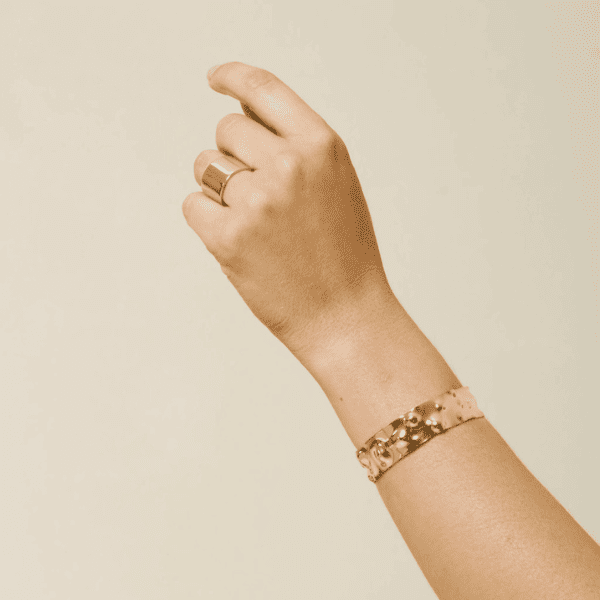 Bracelete Texturizado